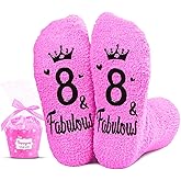 HAPPYPOP Birthday Gift Ideas - Socks for Kids Age 5-12, Presents for 5-12 Years Old Girls