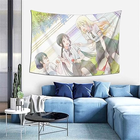 Amazon Co Jp あそびあそばせ1壁掛けタペストリーアートポスター写真壁掛け生地装飾寝室の食料品個人的な贈り物新しい家のお祝いタペストリー152x102 Cm Generic