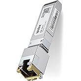 10G SFP+ to RJ45 Transceiver, 10GBase-T Copper SFP+ Module, 10Gb Ethernet Adapter for Cisco SFP-10G-T, Ubiquiti UniFi UACC-CM