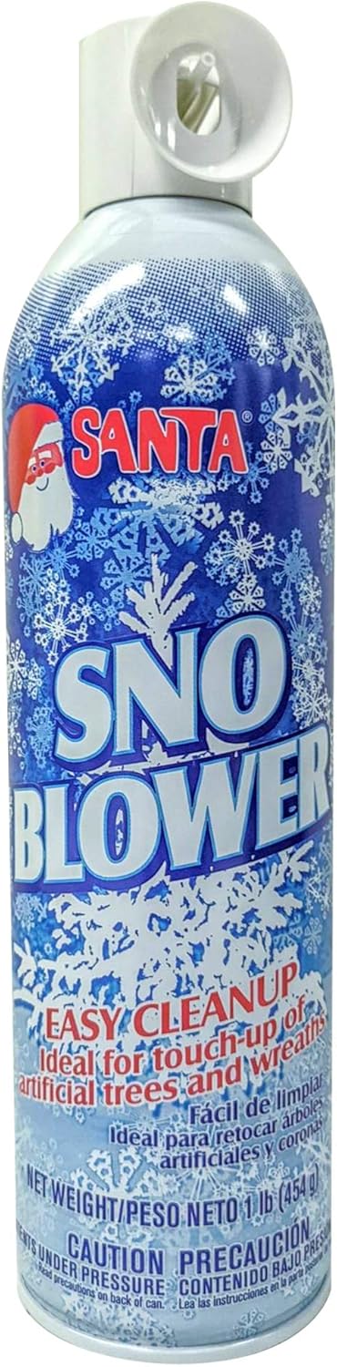 Artificial Snow - Brite Star Christmas Decorations Spray Snow, 16 Oz, White