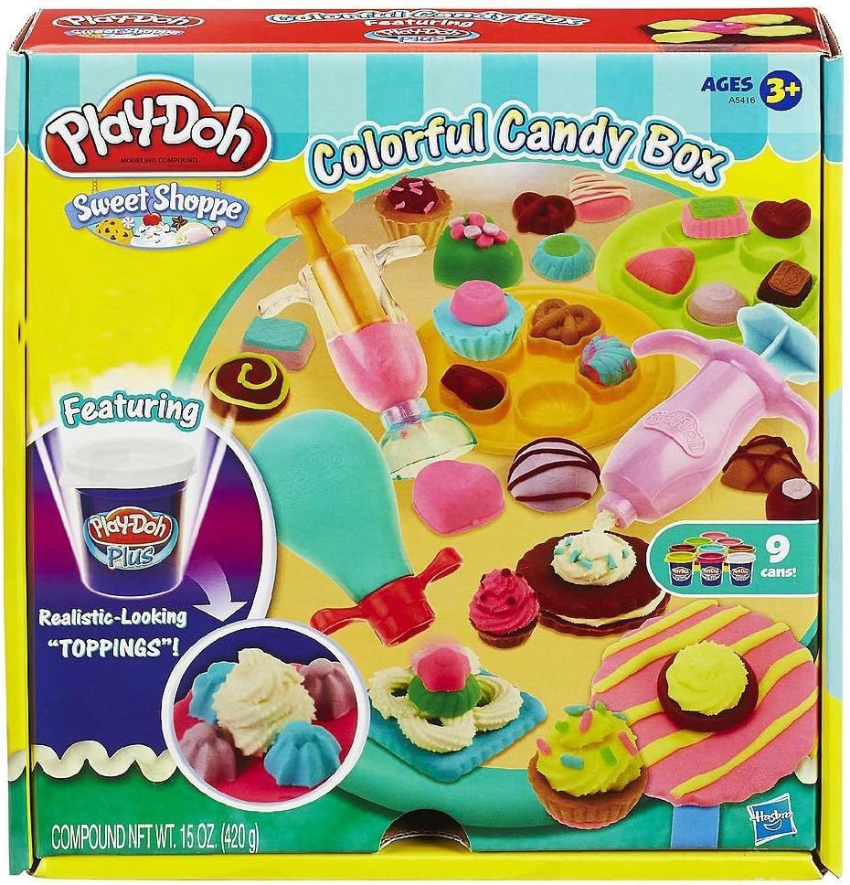 PlayDoh Sweet Shoppe Colorful Candy Box by PlayDoh Amazon.fr Jeux