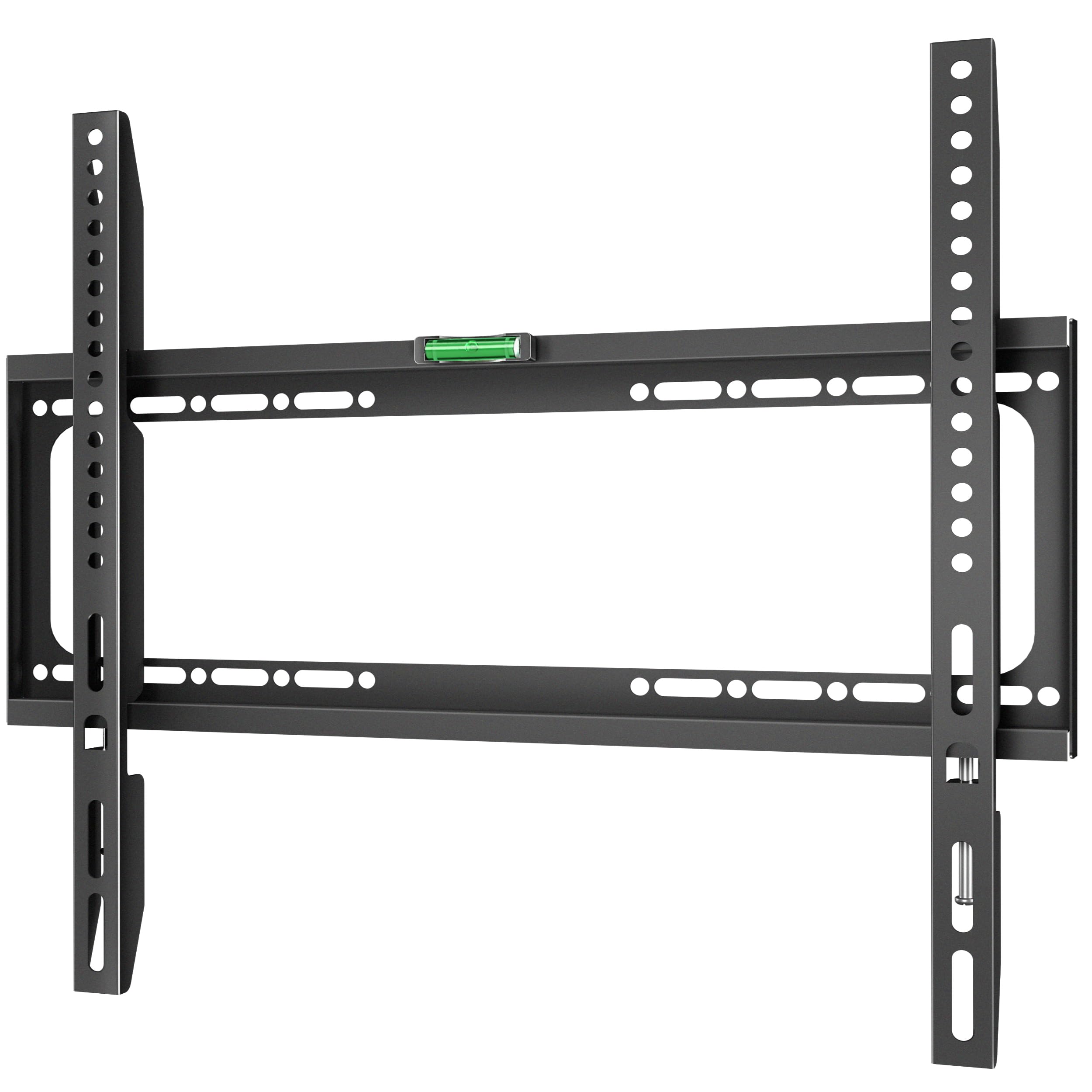 Fixed TV Wall Bracket for 26-55 Inch Screen - Ultra Slim TV Wall Bracket Weight up to 45 kg - TV Mounting Bracket Fixed with VESA 75x75 - VESA 400x400/Low Profile TV Mount Wall FME-44B Black
