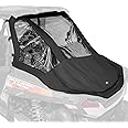 KEMIMOTO UTV Rear Soft Windshield with Cargo Bed Cover Compatible with Polaris RZR XP 1000 RZR XP 4 1000 2014-2023 RZR XP Tur