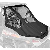 KEMIMOTO UTV Rear Soft Windshield with Cargo Bed Cover Compatible with Polaris RZR XP 1000 RZR XP 4 1000 2014-2023 RZR XP Tur