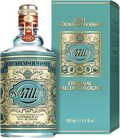4711 Original Eau de Cologne 150ml Classic Unisex Citrus Lavender Rosemary