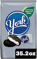 YORK Dark Chocolate Peppermint Patties, Valentine's Day Candy Party Pack, 35.2 oz