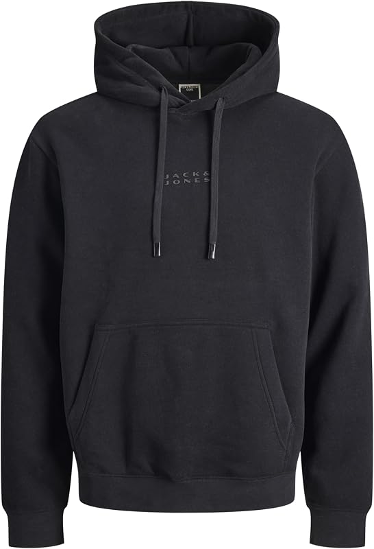 Jcopoint Sweat Badge Hood BF, Nero, S Uomo — foto 1 di 2