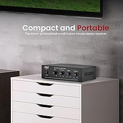 Pyle 60W Compact Mini Home Power Amplifier