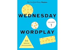 New York Times Games Wednesday Wordplay Volume 1: 50 Medium Crosswords