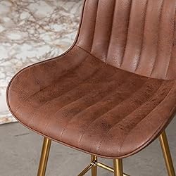 GBZB Velvet Bar Stools, Kitchen Barstools with