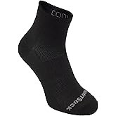 Wrightsock CoolMesh II Quarter Running Socks for Men and Women – Eco-Friendly Anti Blister Socks - American Made