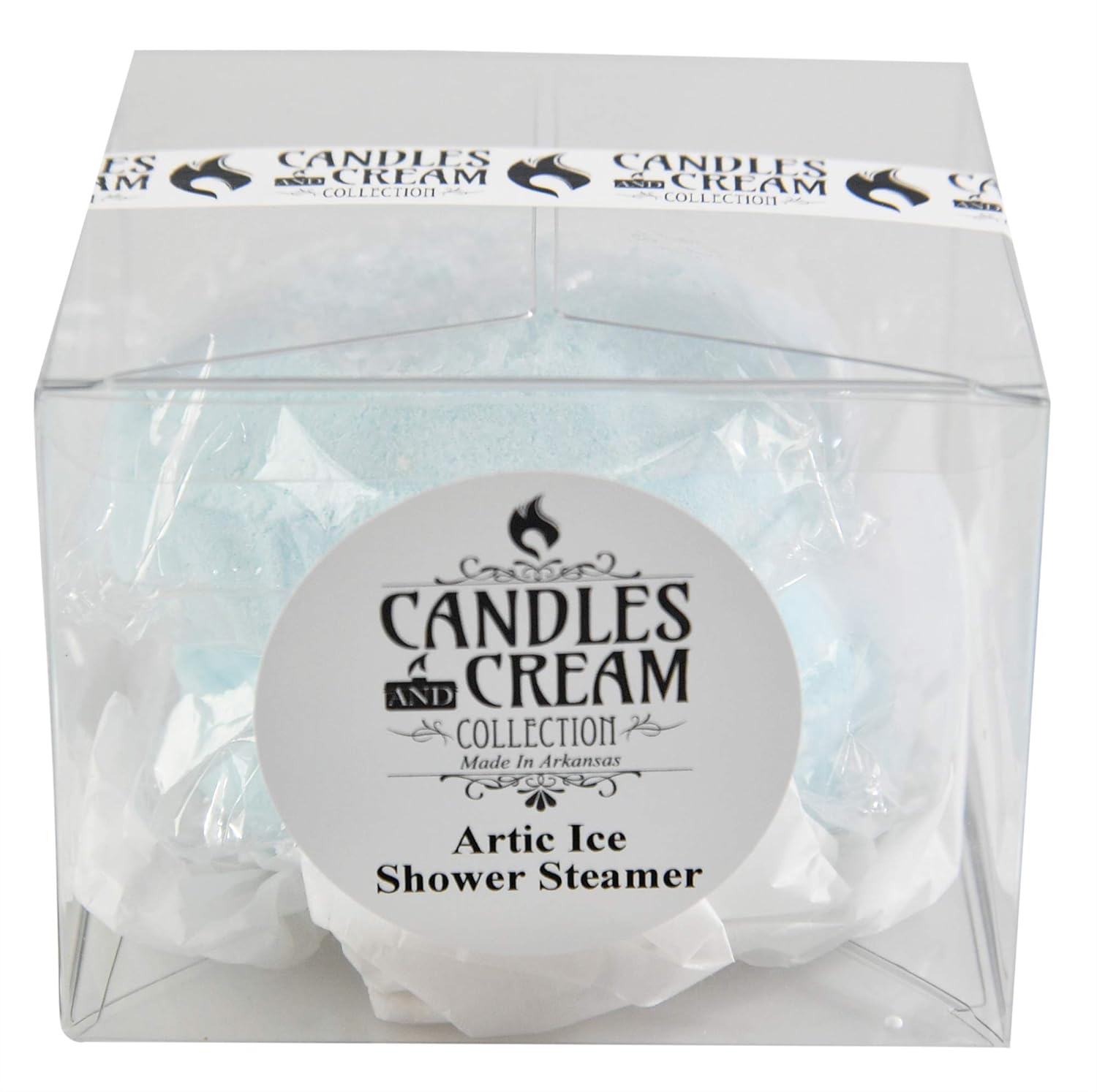 Candles and Cream Arctic Ice Shower Steamer-Aromatherapy & Stress Relief, Restore & Soothe Body-Set of 2 : Beauty
