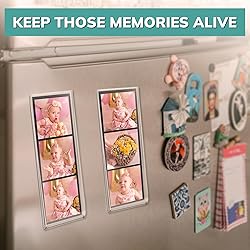pbf PHOTO BOOTH FRAMES 2x6 Magnetic Picture Frames