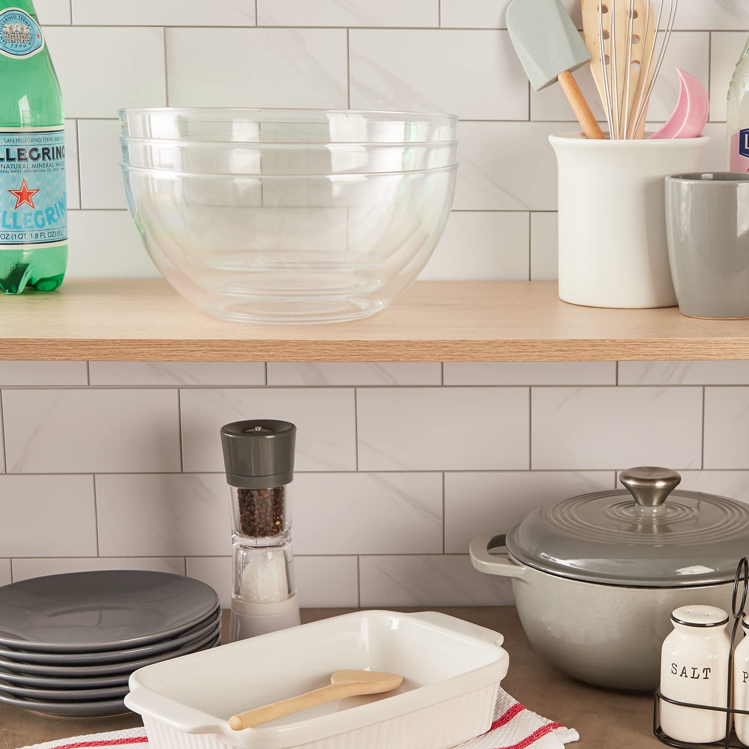 Vista Clear Plastic Bowls