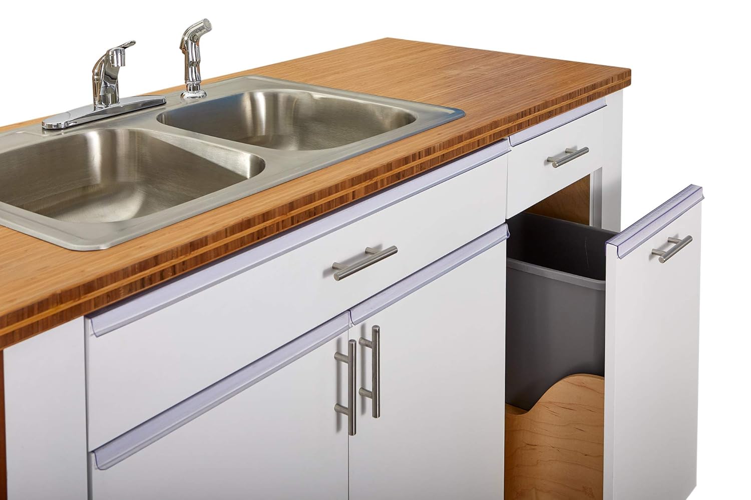 Amazon Com Sink Pack 2 18 1 36 Cabinet Hero Door Protectors