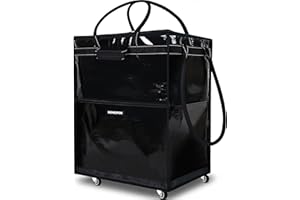 HOMESPON Reusable Grocery Bag On Wheels Heavy-Duty Storage Organizer