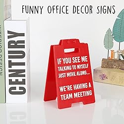 Funny Office Decor Coworker Gifts, Funny Desk Signs