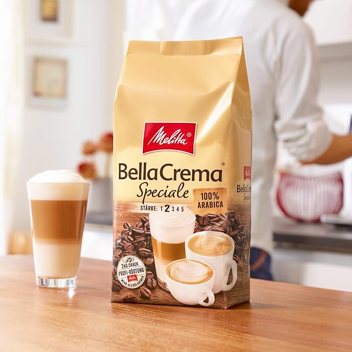 Melitta 美乐家 Bella Crema 中度烘焙 阿拉比卡咖啡豆 1000g 中亚Prime会员凑单免运费直邮到手约￥130秒杀