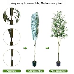 Olive Trees Artificial Indoor, Faux Olive Tree 6FT