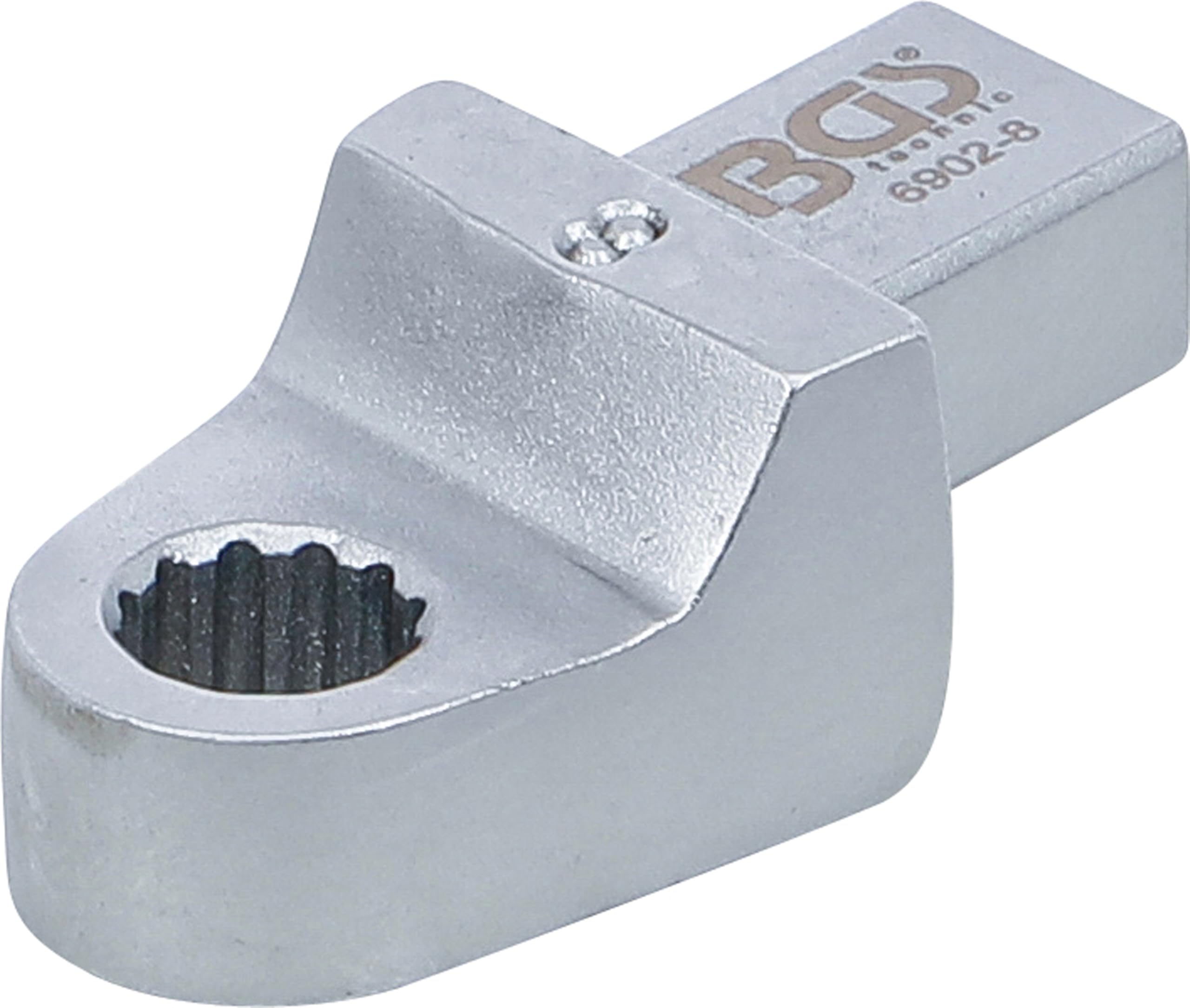 BGS 6902-8 | Push Fit Ring Spanner | 8 mm | Square Size 9 x 12 mm