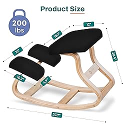NYPOT Ergonomic Kneeling Chair with Adjustable