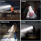 Gritin LED Head Torch 2 Pack 3 Modes Waterproof Adjustable 6 AAA Included view 7