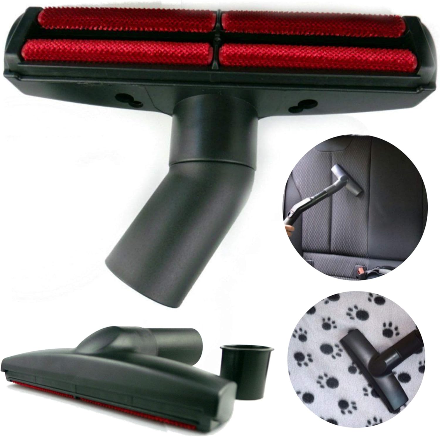 Maxorado Pet Hair Brush for Bosch Miele AEG Kärcher Siemens Samsung Numatic FIF Nilfisk Dirt Devil Einhell Bomann Clatronic Deuba Electrolux etc - Image 3