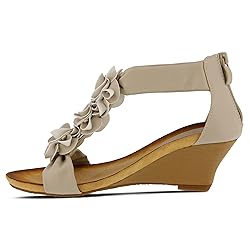 PATRIZIA Spring Step Harlequin Wedge Sandals for