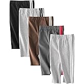GFQLONG Classic Straight-Leg Pants for Toddler Boys, Kids Baby Cotton Casual Joggers with Side Stripes Pockets