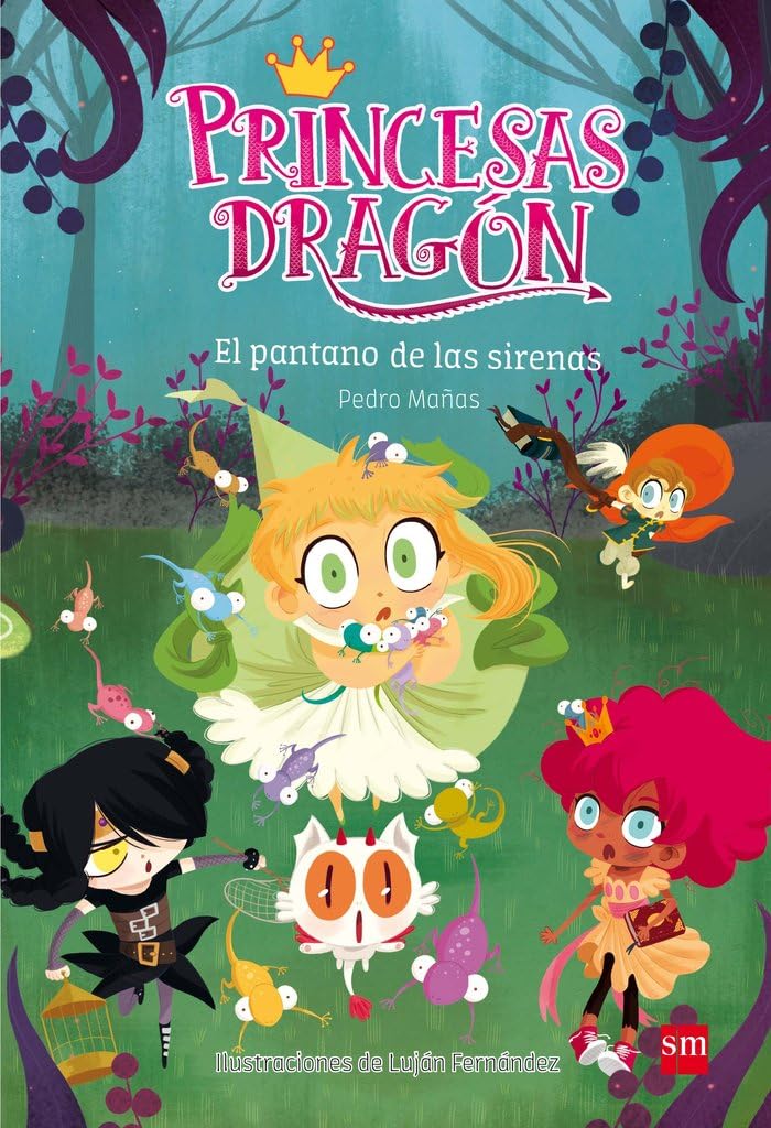 Portada de Princesas Dragón 2: El pantano de las sirenas