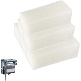 HDWGGD 6 Pack Foam Insert Replacement for AquaClear 110 Power Filte 500 GPH Power Filter Sponge Aquarium Filter Media Pad Compatible with Aqua Clear 110 for 60 to 110 Gallons Fish Tank (Part#A623)
