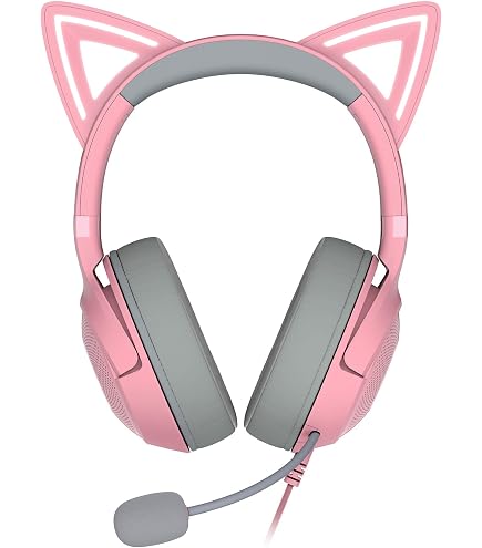 Kittyです。 Amazon.com: Razer Kraken Kitty V2 - Wired RGB Headset with Kitty