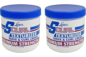 Luster S Curl Texturizer Maximum Strength, 15 Ounce, Pack of 2
