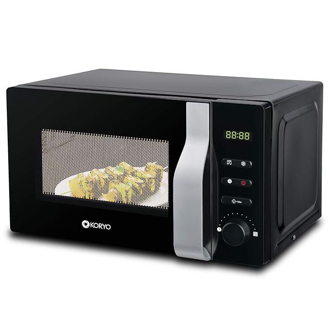 Koryo 20 L Grill Microwave Oven (KMG 2422B, Black) Amazon.in Home & Kitchen