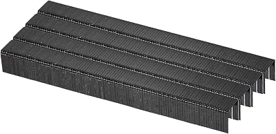 Sourcing Map 20 Gauge Narrow Crown Staples 0.52in x 0.44in Galvanized 2000Pcs