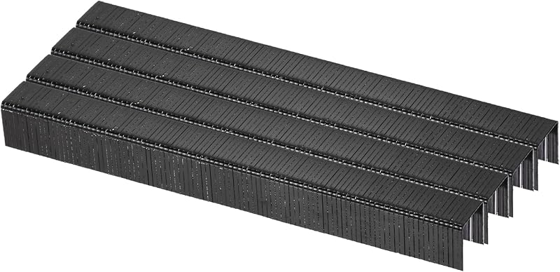 Sourcing Map 20 Gauge Narrow Crown Staples 0.52in x 0.44in Galvanized 2000Pcs