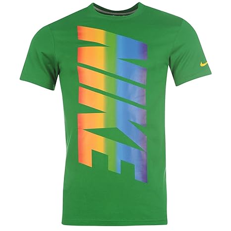 nike t shirt rainbow