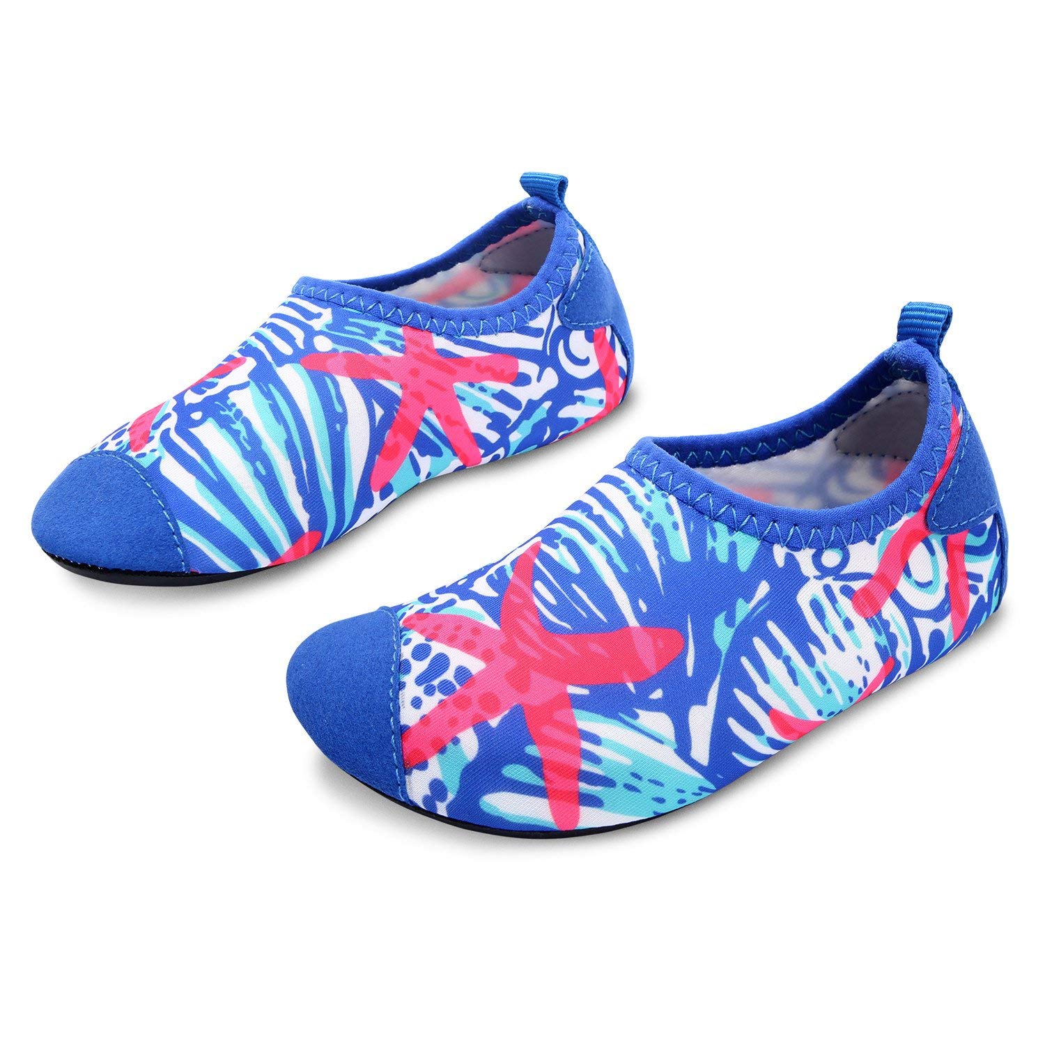 JOINFREE Kids Water Shoes Girls Slippers Boys Swim Socks Children Beach Shoes Pool Shoes Unicorn Slippers Summer Shoes Quick Dry Soft Light 18-37 EU
