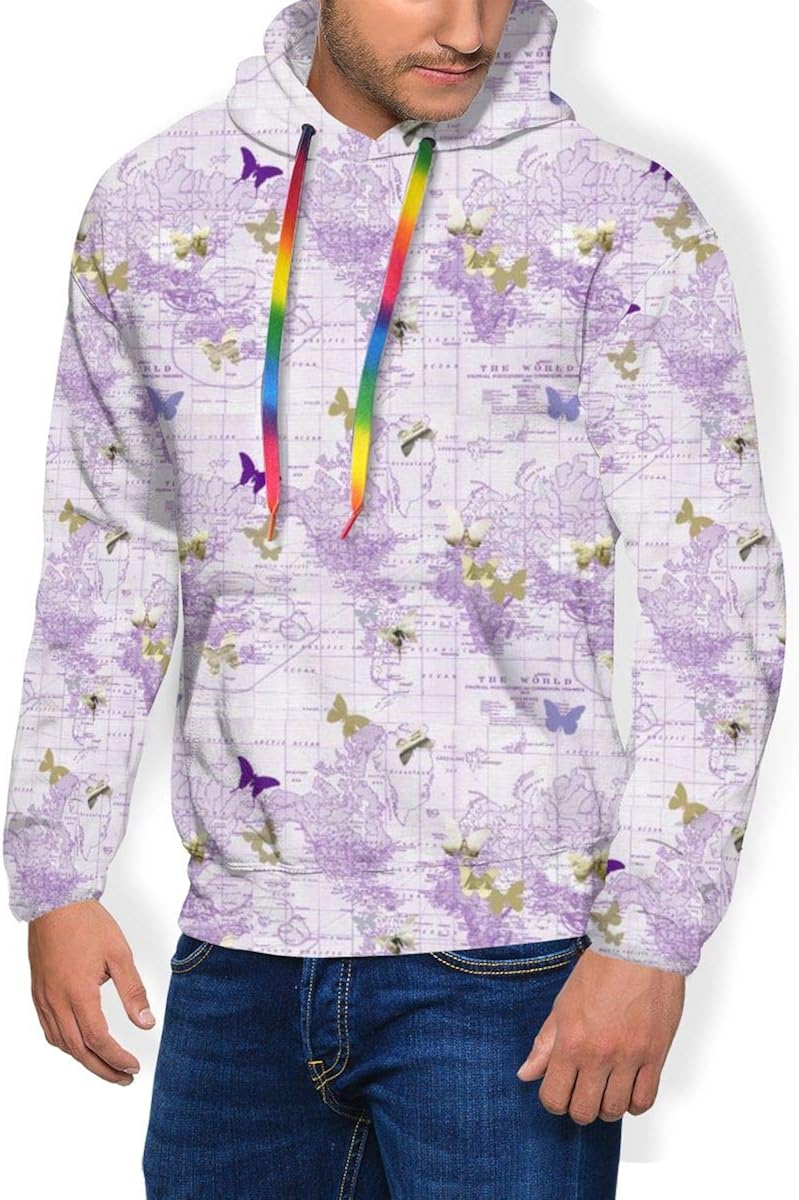 mens lilac sweatshirt