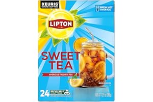 Lipton Iced Tea K-Cups, Southern Sweet Black Tea, 24 K-Cup Pods