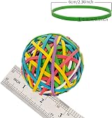 Eagle Rubber Band Ball 170 Bands Per Ball Assorted Colour view 3