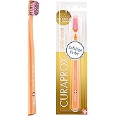 Curaprox CS 12460 Velvet Toothbrush, Random Color, Single Pack, Swiss Made | Ultra-Fine Filaments, Dentist Recommended, Sensitive for Teeth &amp; Gums, Gentle Plaque Removal, Swiss Oral Care