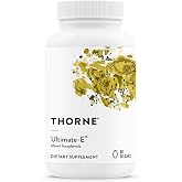 THORNE Ultimate-E, Vitamin E from Mixed Tocopherols Supplement, 60 Softgels | Supports Cardiovascular Health &amp; Antioxidant Protection*, Gluten, Dairy &amp; Soy-Free, NSF Contents Certified