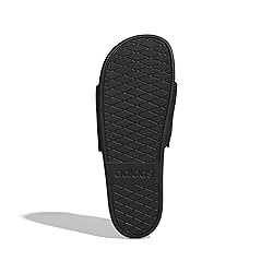 adidas Unisex Adilette Comfort Slide Sandal, Core