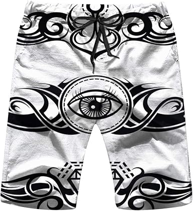 tribal swim trunks