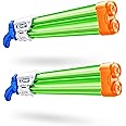 X-Shot Large Dual Stream Water Blaster 2 Pack by ZURU Dual Play Water Toy, Dual Stream Blaster, Big Water Toy for Children, Teen and Adults