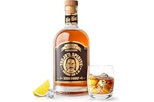 TREJO'S SPIRITS HECHO EN L.A. Trejo's Spirits American Whiskey Alternative | 100% Zero-Proof | Non-Alcoholic Beverage with Distinctive Flavors | Natural Ingredients | Low Calories & Sugar | Perfect For Cocktails | Promotes healthier lifestyle | Pack of 1