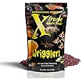 Xtreme Wrigglers - Krill-Based Live Fish Food Alternative - Vibrant Colors, Natural Protein Source, Convenient Resealable Pouch - USA Farm Grown (4oz)