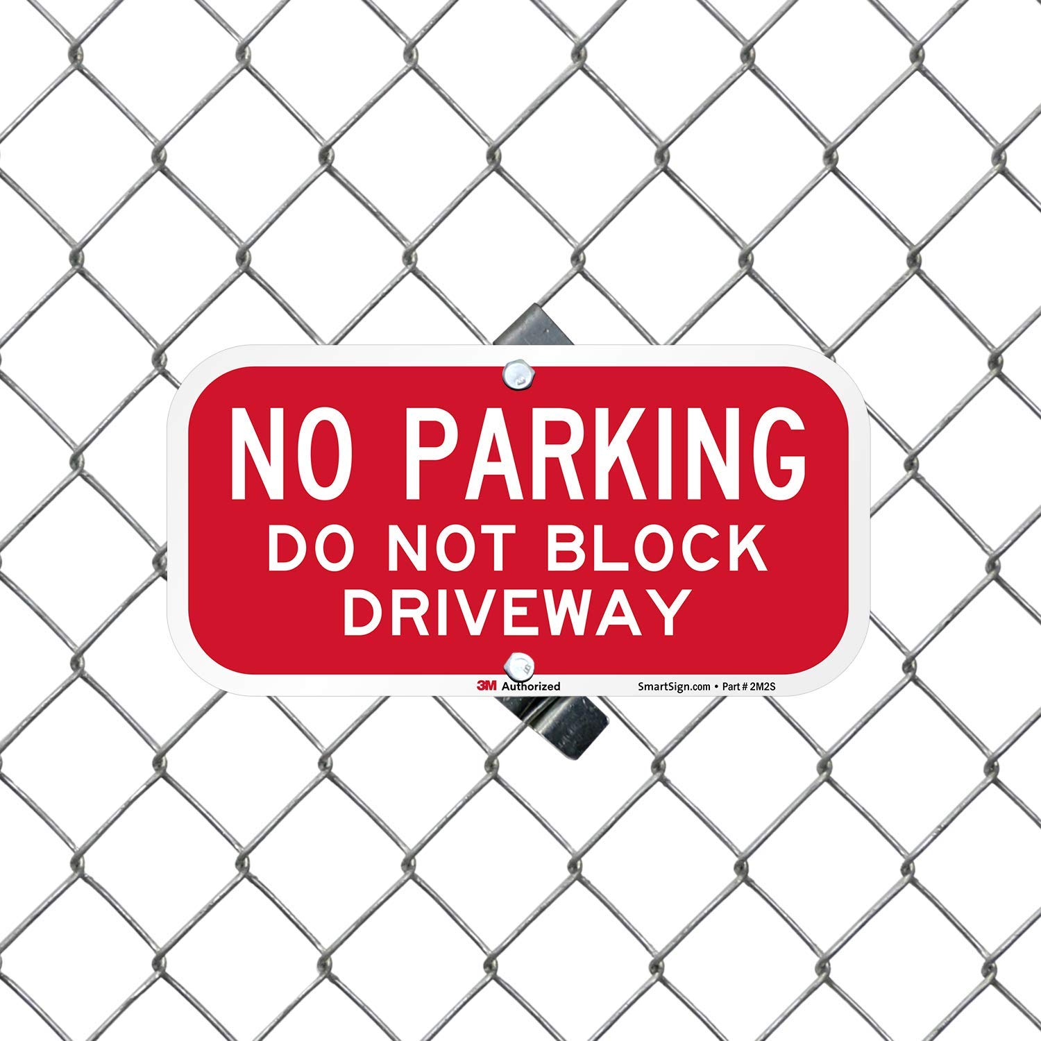Smartsign K 8751 Eg 06x12 No Parking Do Not Block Driveway Sign 6 X 12 3m Engineer Grade Reflective Aluminum Industrial Warning Signs Amazon Com Garden Outdoor