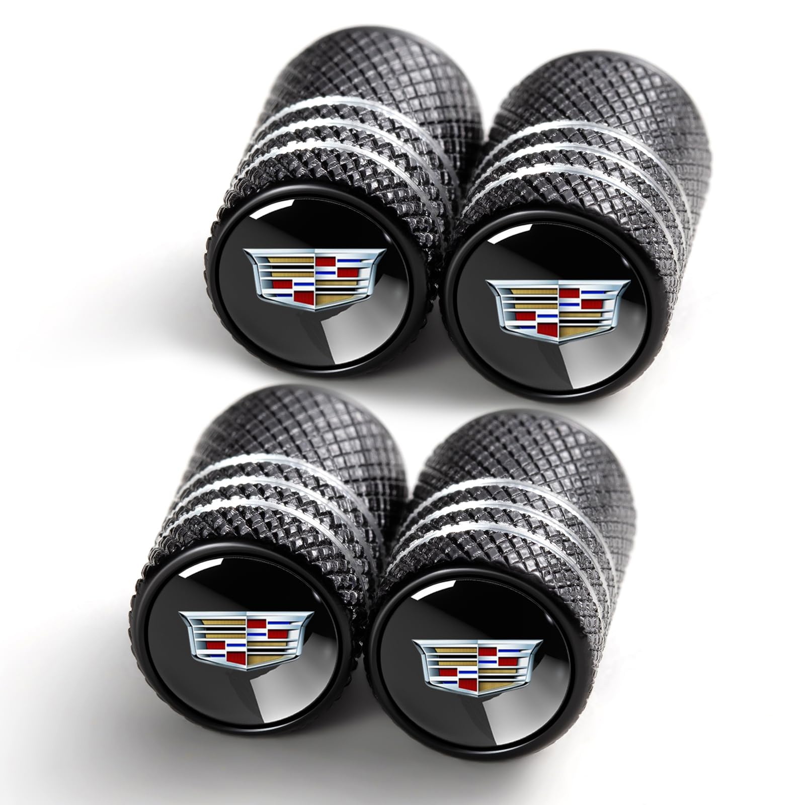Tire Valve Stem Caps for Cadillac Escalade CT4 CT5